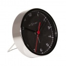 Zegar ścienny 9 cm Nextime Company Alarm czarny