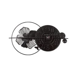 Zegar ścienny berkerium metal niebieski