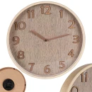 Zegar ścienny beżowy 38 cm - zdjęcie 11