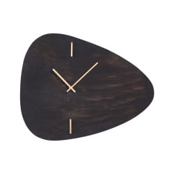 Zegar ścienny LOKTAK 56 cm Ciemnobrązowy
