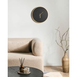 Zegar ścienny LUCENS 40 cm Czarny