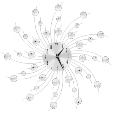 Zegar ścienny z mechanizmem kwarcowym nowoczesny design 50 cm