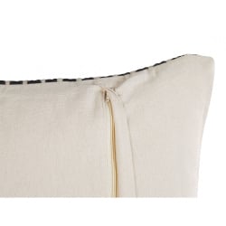 Zestaw 2 poduszek dekoracyjnych z frędzlami 45 x 45 cm beżowy SOFCA