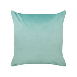 Zestaw 2 poduszek wzór zwierzęcy solidago welur 45 x 45 cm zielony Zestaw 2 poduszek wzór zwierzęcy solidago welur 45 x 45 cm zielony