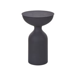 Zestaw 2 stolików pomocniczych COTA/TENJO Metal Czarny
