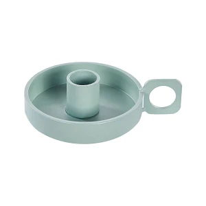Zestaw 2 świeczników chorio metal 4 cm miętowy Zestaw 2 świeczników chorio metal 4 cm miętowy