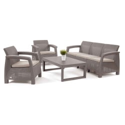 Zestaw Corfu 3-Set  LYON : Kolor - cappuccino/piasek