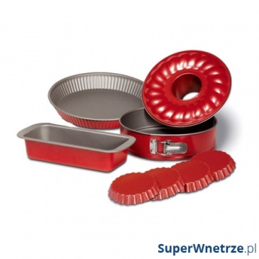 Zestaw foremek 8szt Everything For Baking Guardini czerwony