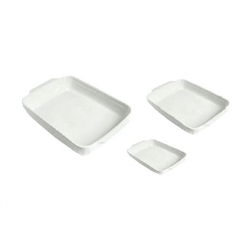 Zestaw naczyń do zapiekania 3szt C000111a Guardini Ceramica biały