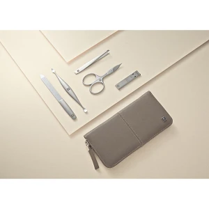 Zestaw podróżny Zwilling Twinox – taupe, 5 elementów Taupe Zestaw podróżny Zwilling Twinox – taupe, 5 elementów Taupe