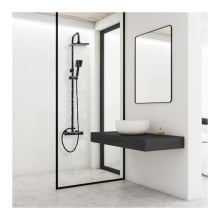 Zestaw prysznicowy panel natryskowy z deszczownicą 20 cm