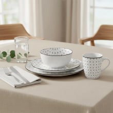 Zestaw serwis obiadowy porcelanowy 16 el.