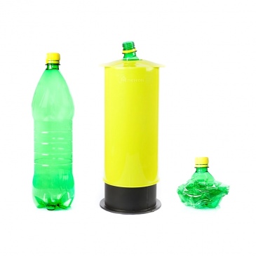 Zgniatarka do butelek, puszek i kartonów Omega Meliconi zielona